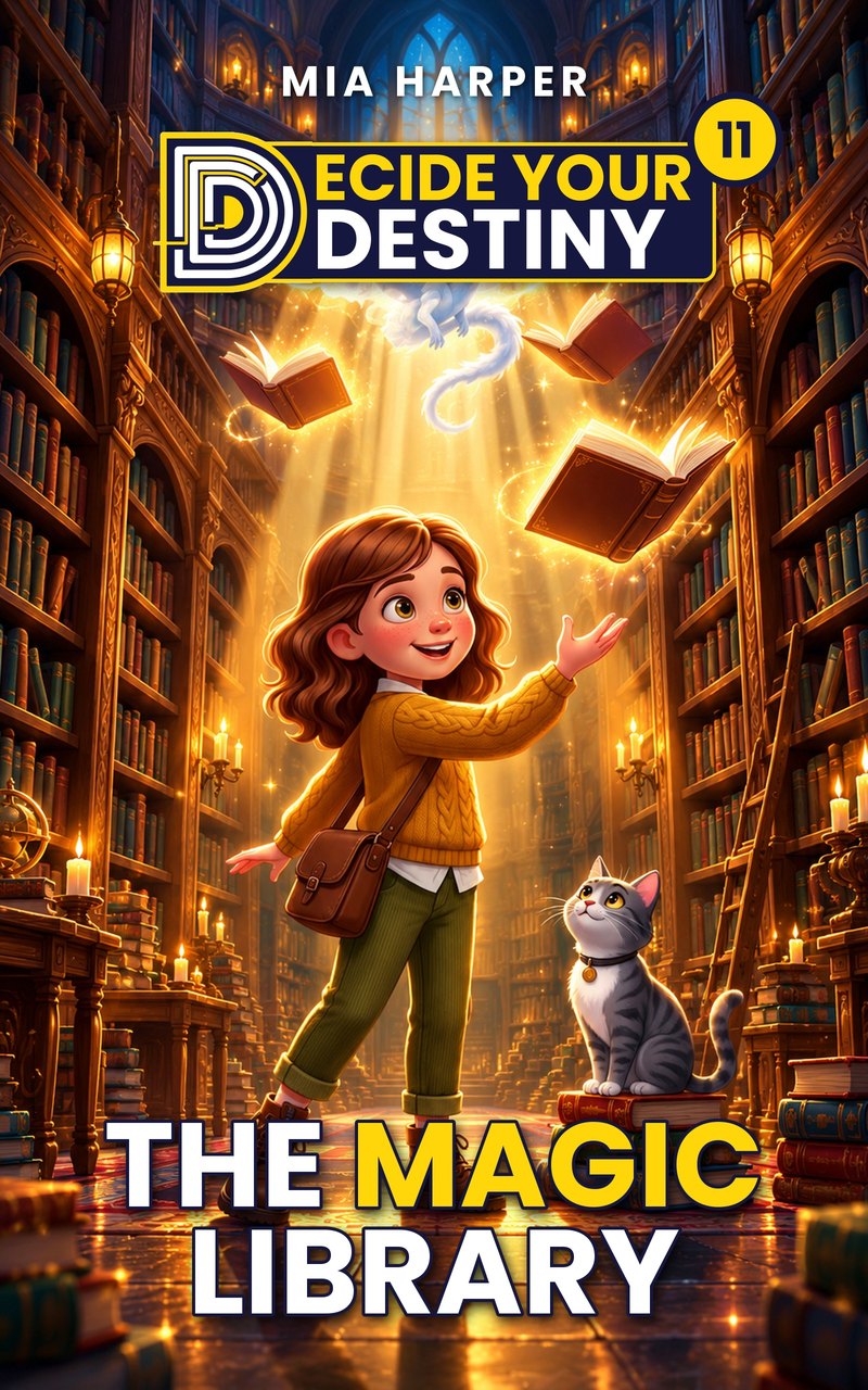 THE_MAGIC_LIBRARY_ebook_cover Decide your destiny the magic library